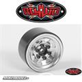 Stamped Steel 1.0 Stock  Beadlock Wheels (Silver)