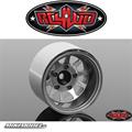 Deep Dish Wagon 1.55 Stamped Steel Beadlock Wheels (Clear)