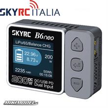 SKYRC B6 Neo Caricabatterie 10A. 1-6S 200W Grigio-Nero