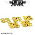 Brass M3 X 8mm Flat Washer 0.5 / 1 / 1.5 / 2 / 2.5 mm 4pcs each