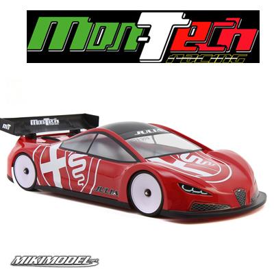 Mon-Tech JULIA Touring Car Body Shell clear 190mm -Standard