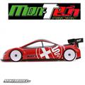 Mon-Tech JULIA Touring Car Body Shell clear 190mm -Standard