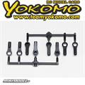 Yokomo MS1.0 kit di ricambio unibal per bracci superiori