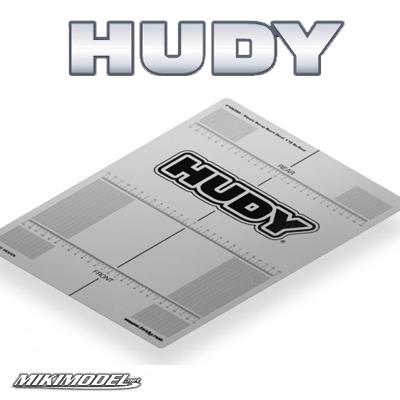 Hudy Plastic Set-Up Board Decal 282x386mm - 1:10 TC