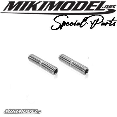 Titanium Upper Arm Turnbuckle 3*13mm ( For Yokomo MS1.0) 2 pz