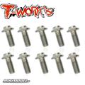 T-Work´s 64 Titanium Hex Socket Head UFO Screw M3 x 6,0mm (10)