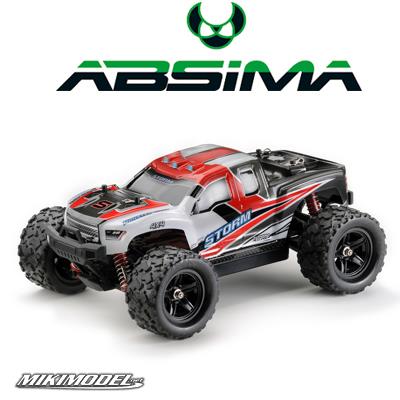 1:18 Monster Truck STORM rosso 4WD RTR