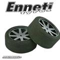 Gomme 1/10 26 mm SHORE 35 Carbon anteriori